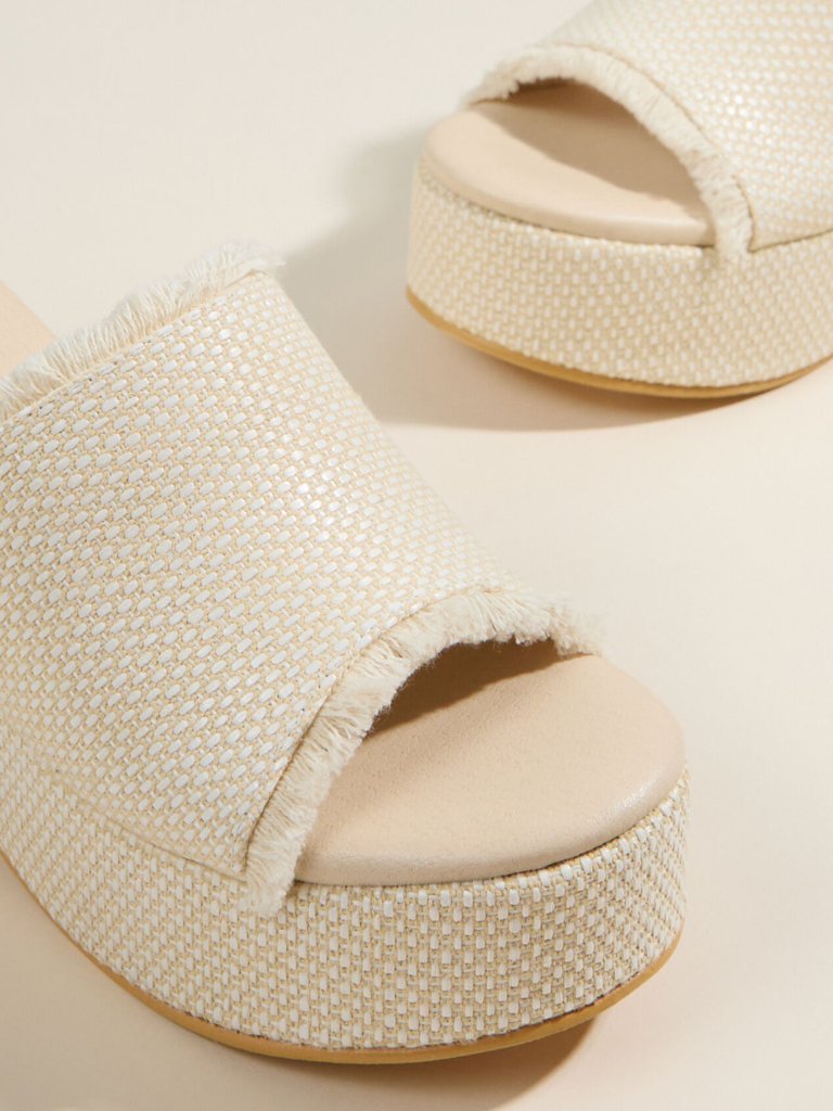 Nwt Matisse Terry Platform Sandals Size 10 — image 4 of 8